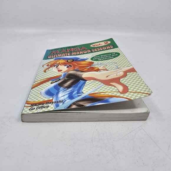 How to Draw Manga Ultimate Manga Lessons Book Vol 2 Paperback Hikaru Hayashi VTG - Picture 7 of 9